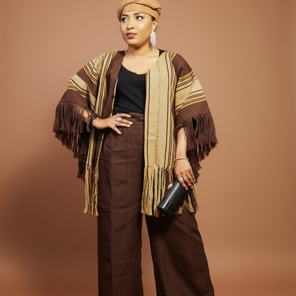aso oke pagne tissé nigérian
