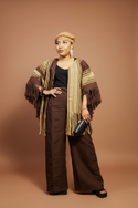 aso oke pagne tissé nigérian