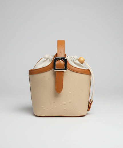 Sac à main seau - Marron