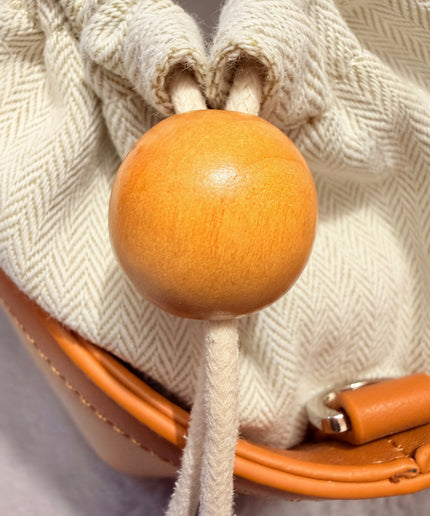 Sac à main seau - Marron