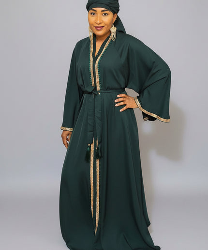 Abaya Dubaï umbrella - Vert
