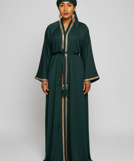 Abaya Dubaï umbrella - Vert