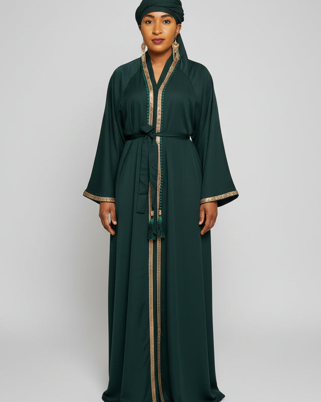 Abaya Dubaï umbrella - Vert