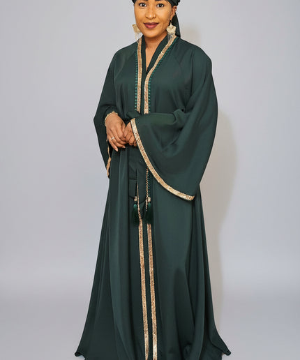 Abaya Dubaï umbrella - Vert