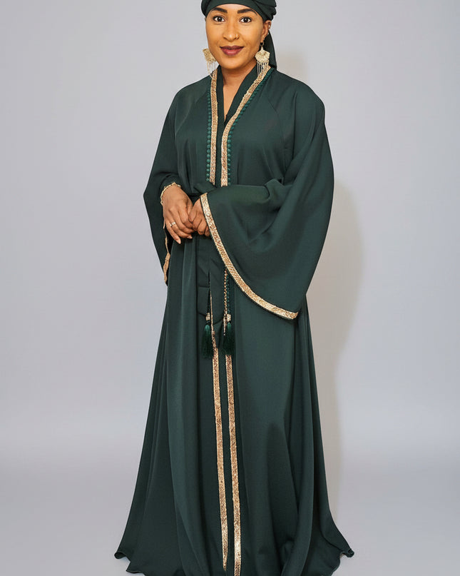 Abaya Dubaï umbrella - Vert