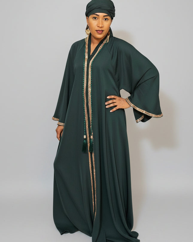 Abaya Dubaï umbrella - Vert