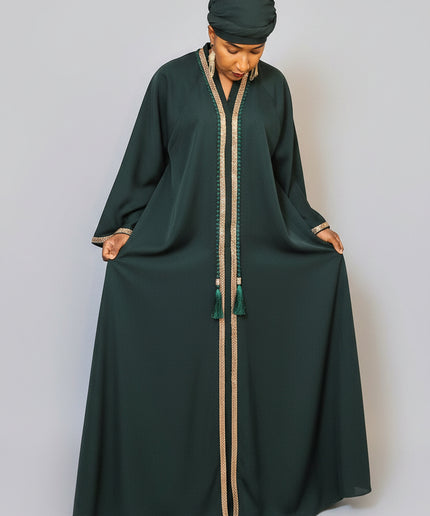 Abaya Dubaï umbrella - Vert