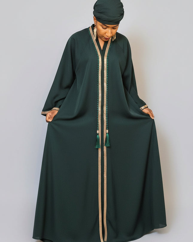 Abaya Dubaï umbrella - Vert