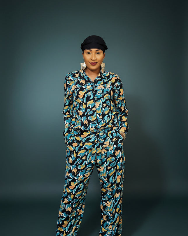 Ensemble abstrait - Multicouleur