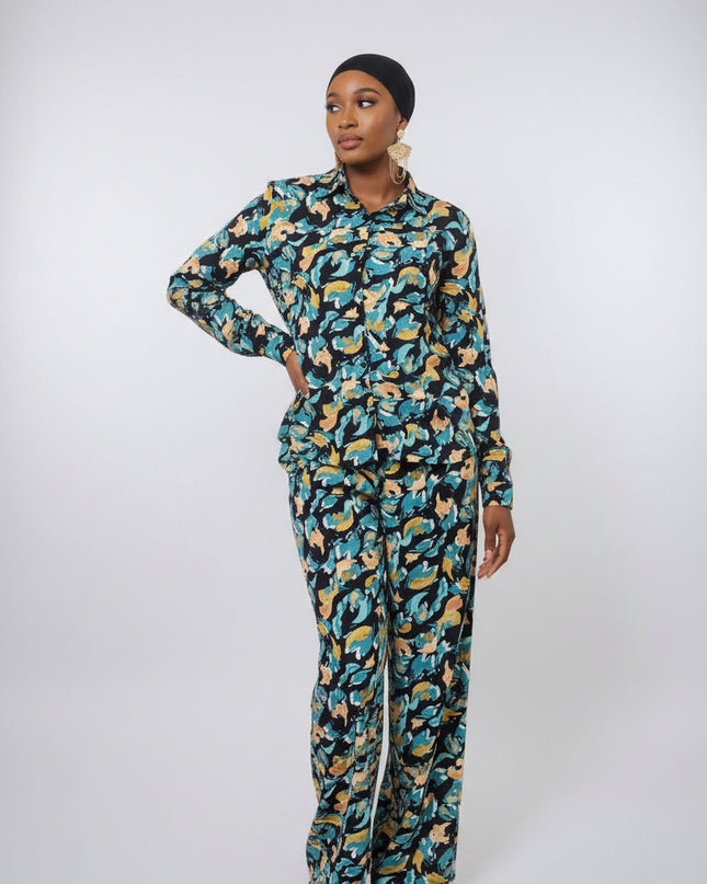 Ensemble abstrait - Multicouleur