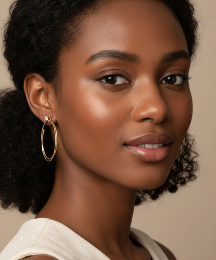 Boucles d’oreilles créoles