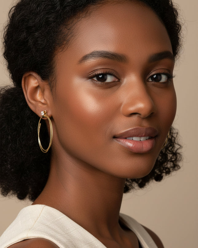 Boucles d’oreilles créoles