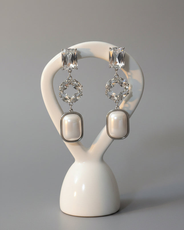 Boucles d’oreilles faiza - Blanc