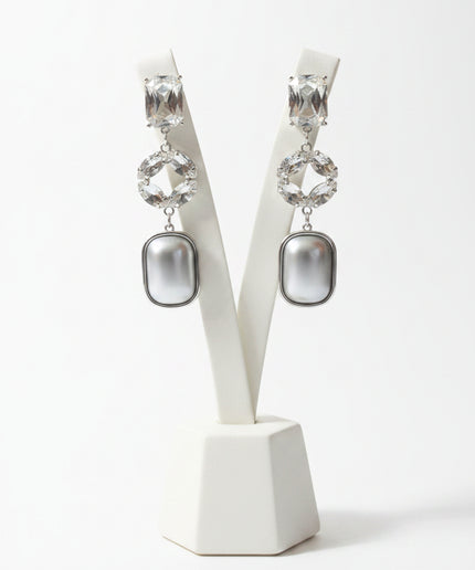 Boucles d’oreilles faiza - Gris