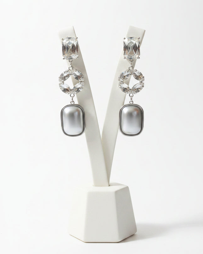 Boucles d’oreilles faiza - Gris