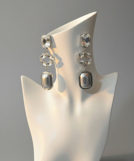 Boucles d’oreilles faiza - Gris