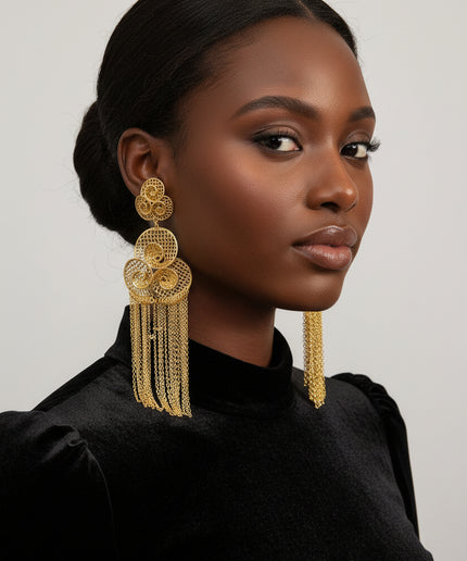 Boucles d'oreilles chandeliers