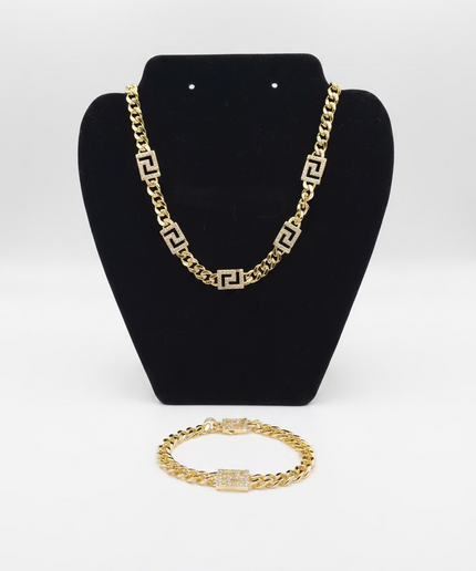 Parure fatim or plaqué 3pcs