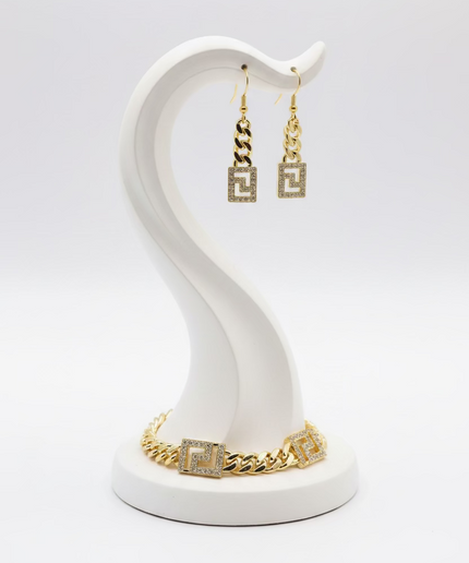 Parure fatim or plaqué 3pcs