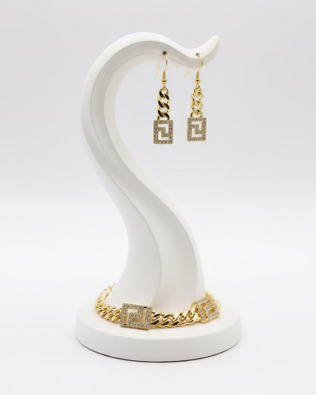 Parure fatim or plaqué 3pcs