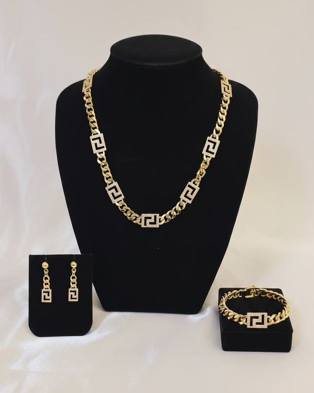 Parure fatim or plaqué 3pcs