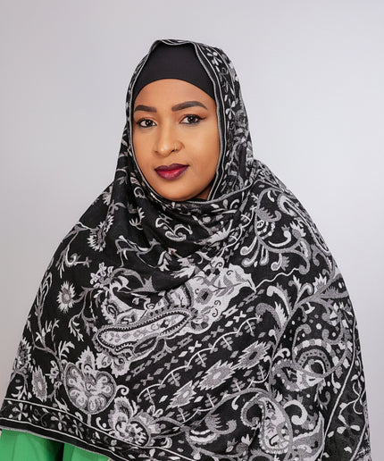 Pashmina - noir/blanc