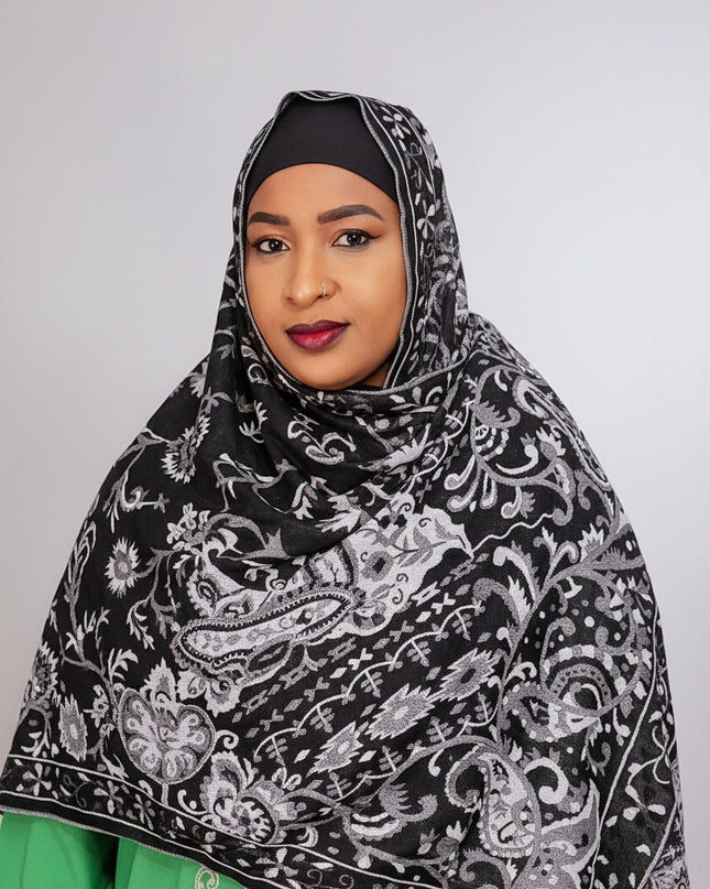 Pashmina - noir/blanc