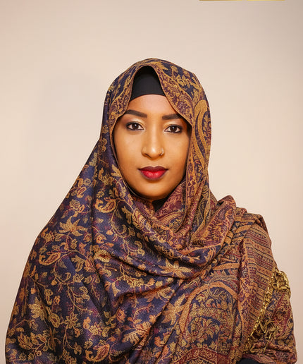 Pashmina - marron/gold
