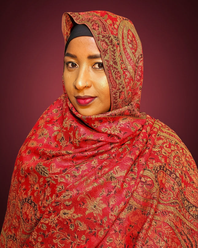 Pashmina - rouge