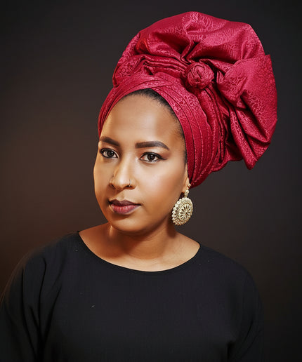 Chapeau nigérian - Rouge