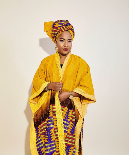 Ensemble dammy dentelle wax- Jaune gold