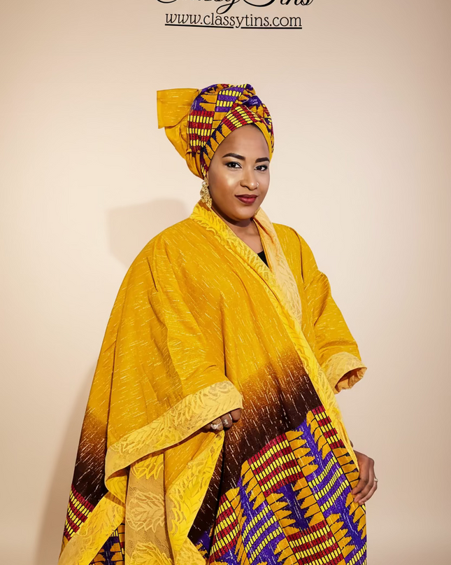 Ensemble dammy dentelle wax- Jaune gold