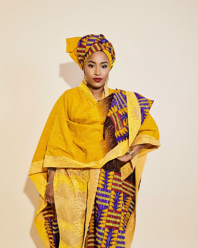 Ensemble dammy dentelle wax- Jaune gold