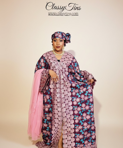 Dentelle nigeriane namira - Bordeaux