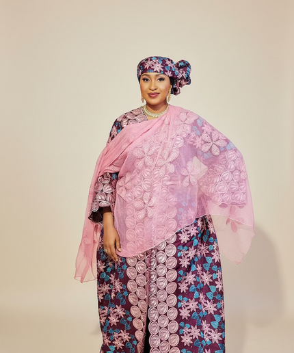 Dentelle nigeriane namira - Bordeaux