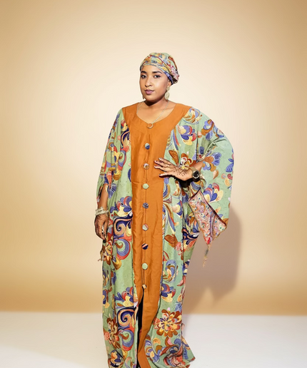 Classy boubou  - Vert orange