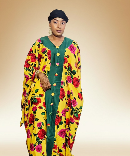 Classy boubou  - Jaune vert