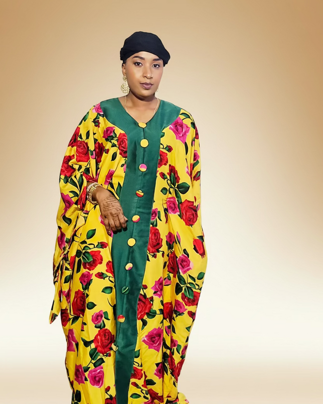 Classy boubou  - Jaune vert