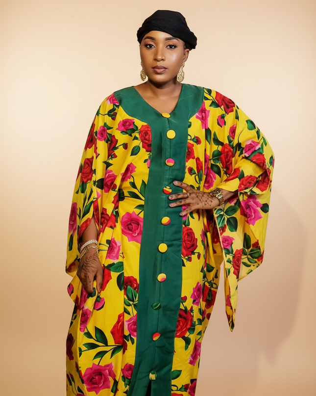 Classy boubou  - Jaune vert