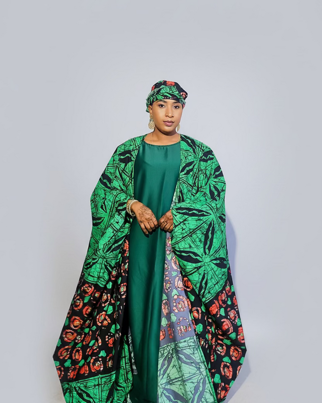 Ensemble kimono oversize - Vert