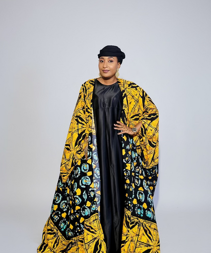 Ensemble kimono oversize - Jaune