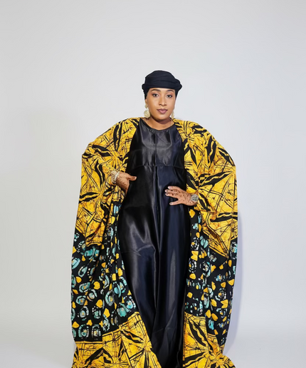 Ensemble kimono oversize - Jaune