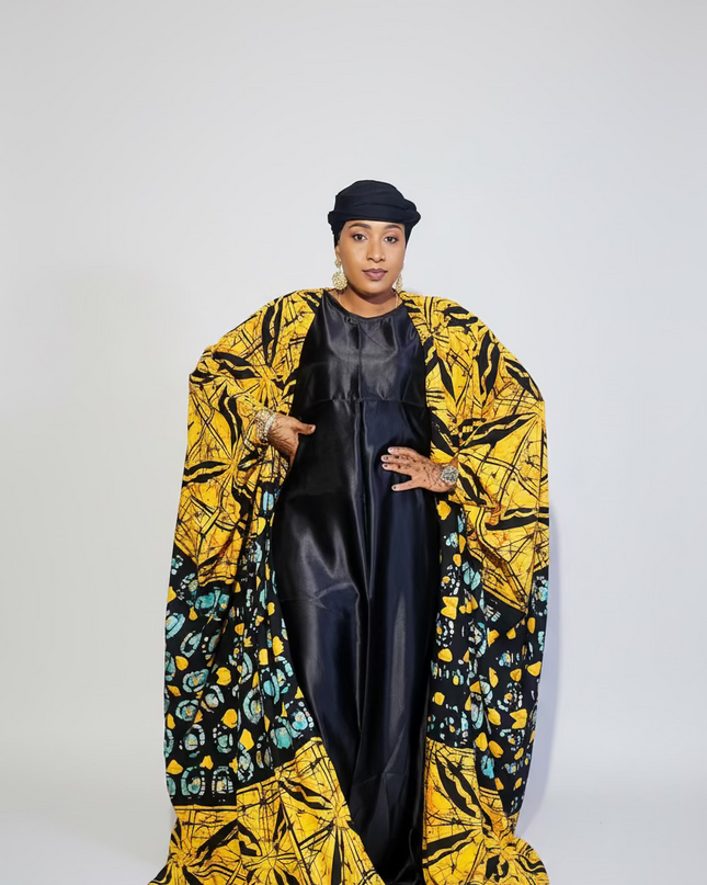 Ensemble kimono oversize - Jaune
