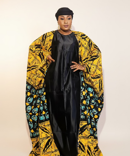 Ensemble kimono oversize - Jaune