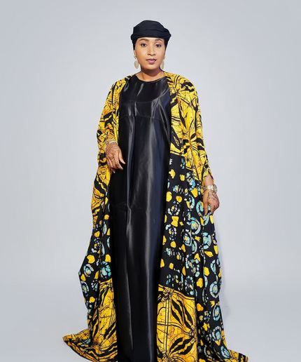 Ensemble kimono oversize - Jaune