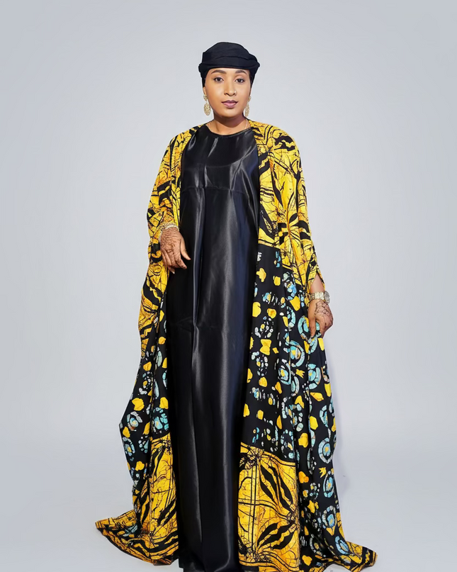 Ensemble kimono oversize - Jaune
