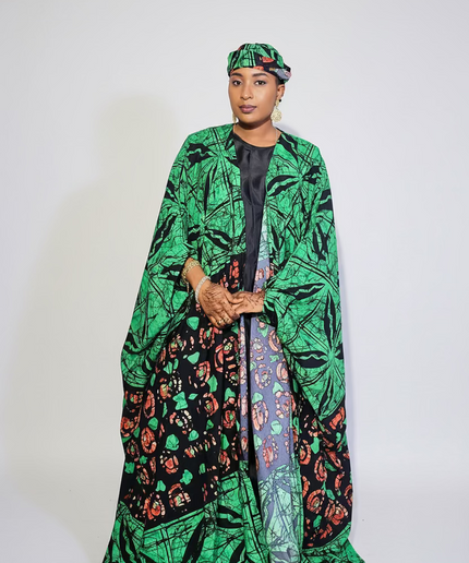 Ensemble kimono oversize - Vert-n