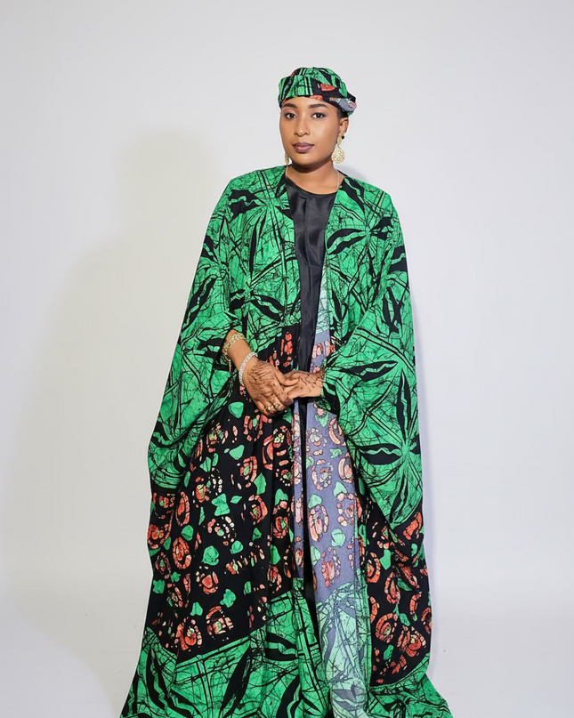 Ensemble kimono oversize - Vert-n