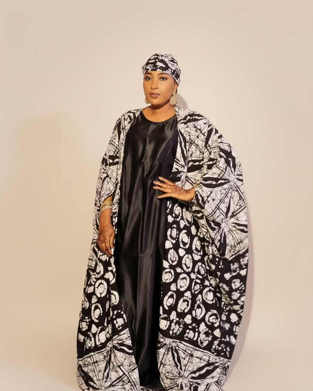 Ensemble kimono oversize - Blanc-n