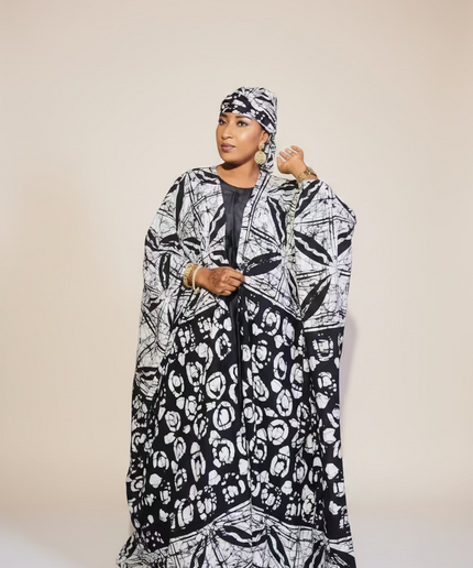 Ensemble kimono oversize - Blanc-n